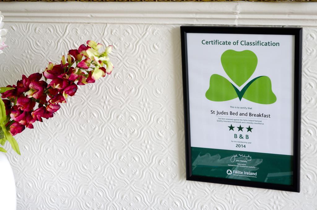 St. Judes B&B Дъблин Екстериор снимка